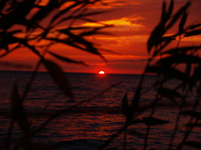 Sunset on Lake Ontario - Oswego