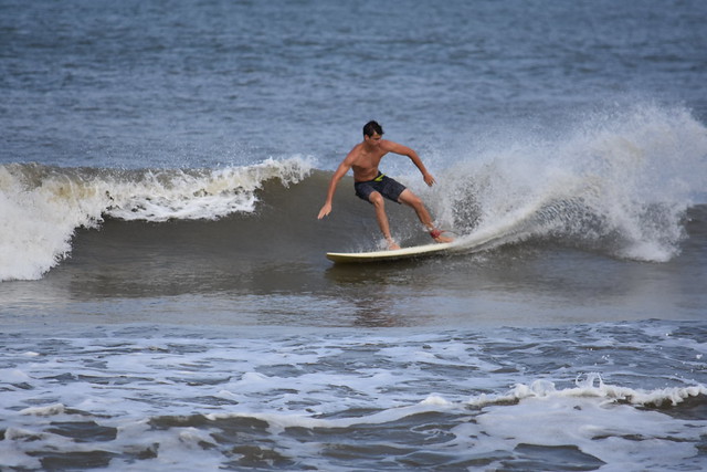Atlantic Beach surfer