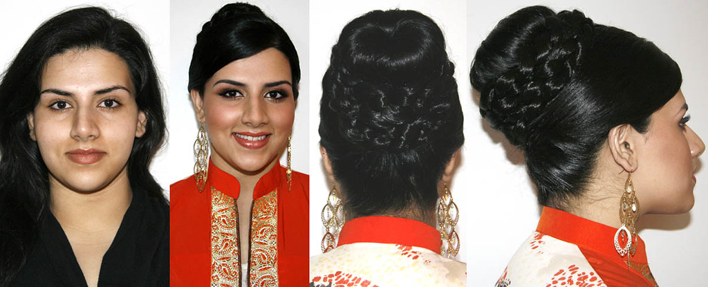 indian-wedding-hair-bun-updo-long-hair | Victoria | Flickr
