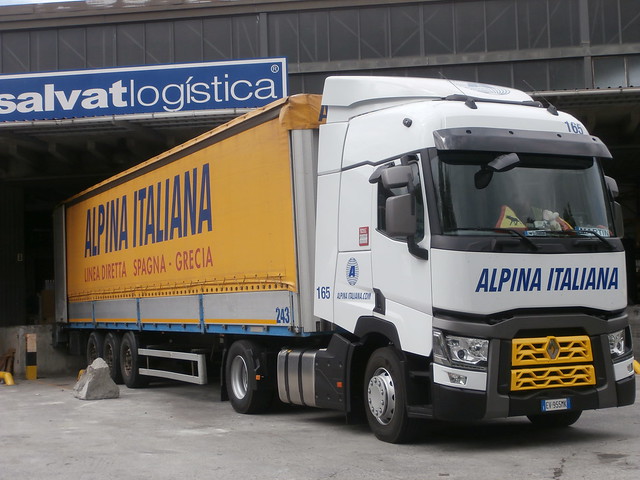 ALPINA ITALIANA(165,I) Renault T 460 sleeper cab Zaïsa I Béhobia(E) 23.04.2014