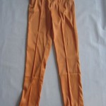 505020（-1090） D&G 斜纹棉卷边长裤 2 4 6 橙黄色－杏色－黑色 腰74 长90 (6)