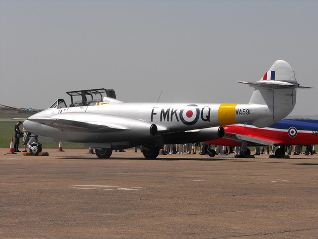 Gloster Meteor T.7 - WA 591 @ Duxford 2012