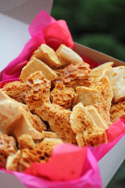 Sponge toffee- honeycomb candy