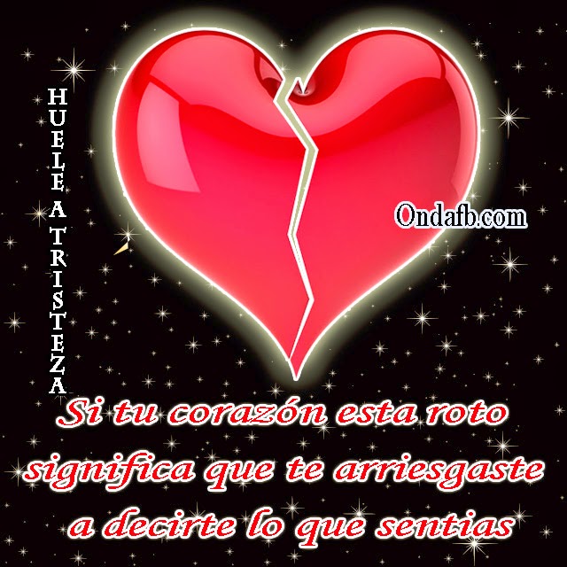 Frase De Tristeza Con Una Corazon De Amor Triste Descar Flickr