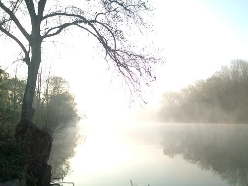 mi sunrise river smog lumière wildlife bro brouillard iphone oise