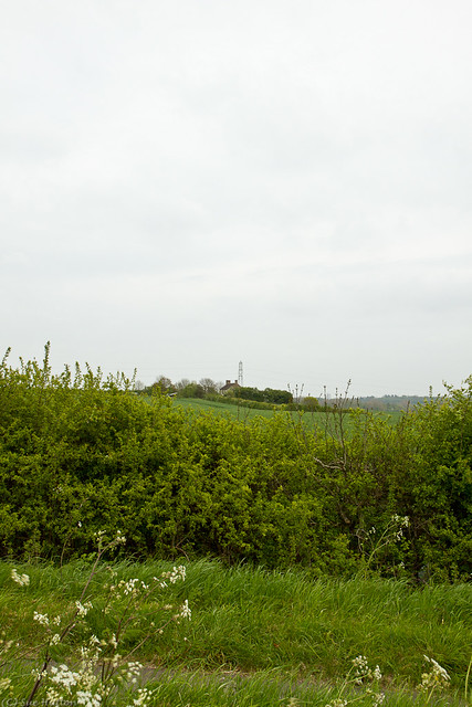 Looking east from Hathern Road, May 2012