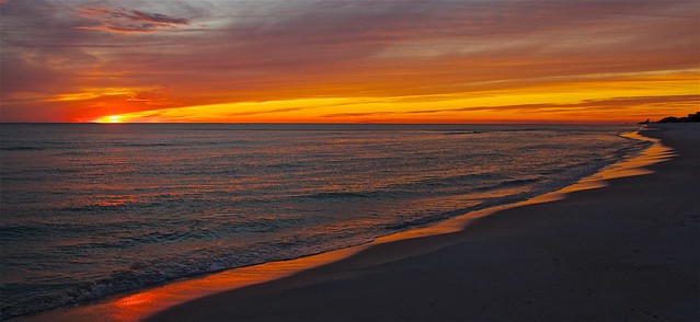 Sunset at Rosemary Beach, FL