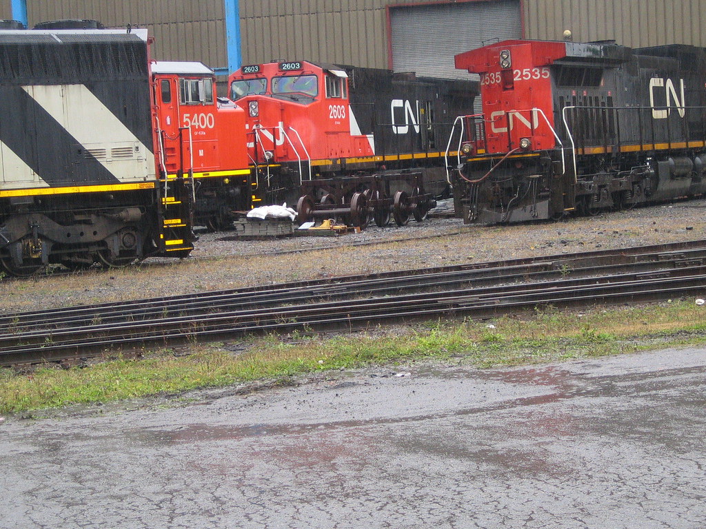 CN 5400, 2603 & 2535