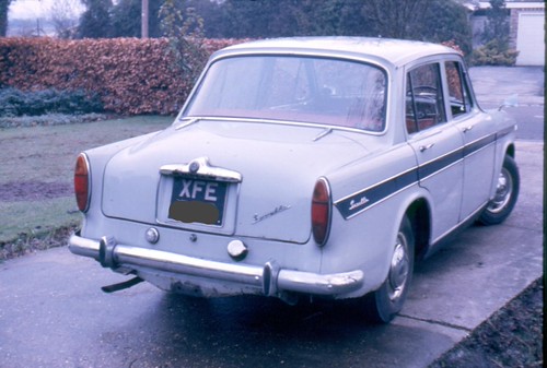1964 Singer Gazelle series V, photographed in Jan. 1977 | by sps1955