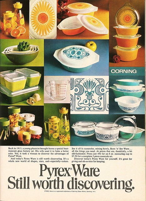 Pyrex Ad from Family Circle May 1970