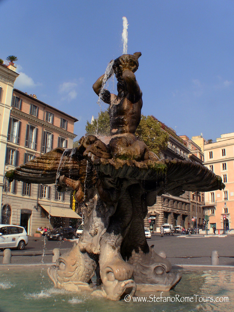Bernini Square - Fountain of Triton, Rome | Stefano Costantini | Flickr