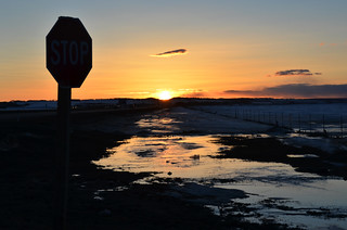 Grande Prairie Stop Sunset