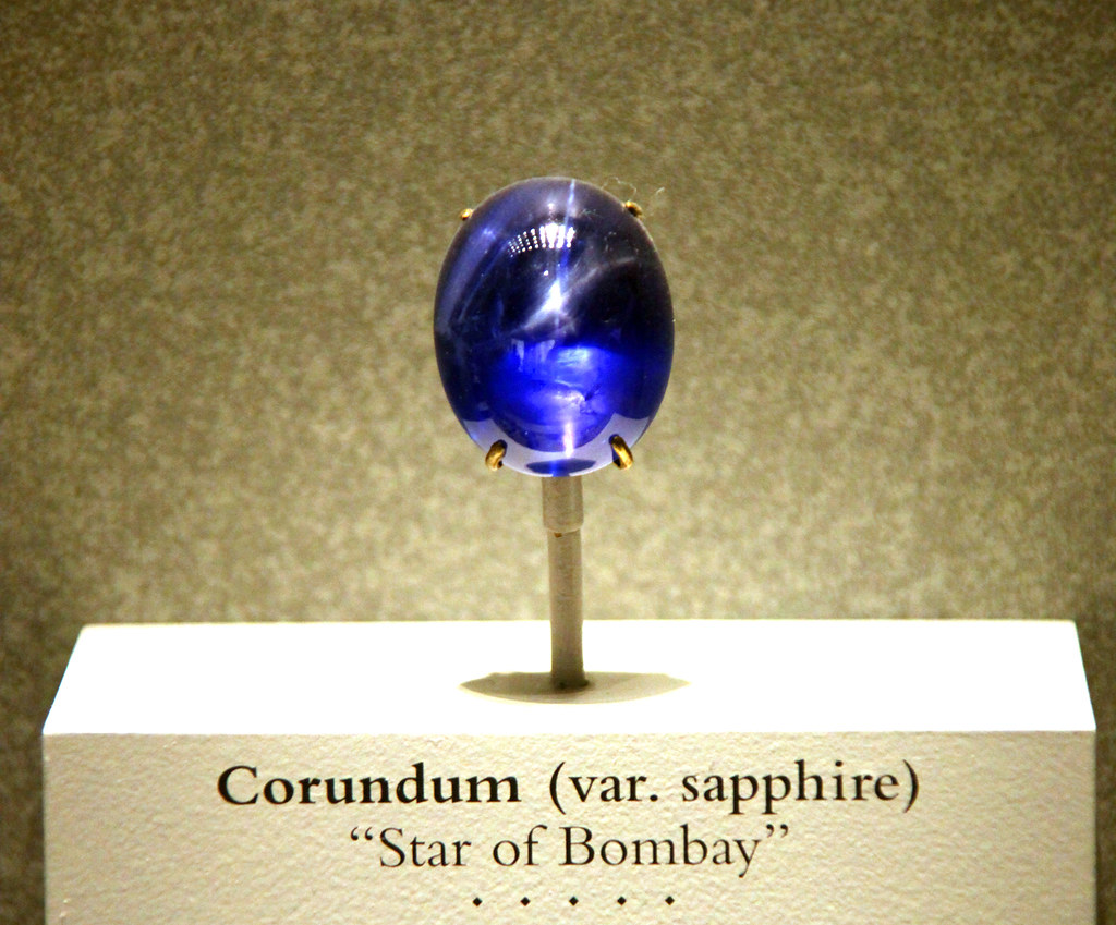 Star of Bombay corundum sapphire - Smithsonian Museum of N… | Flickr