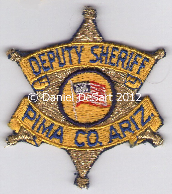Pima County Sheriff (Old Style Badge Patch)