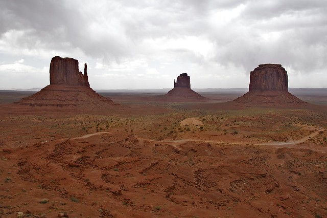 Monument Valley Rain Clouds
