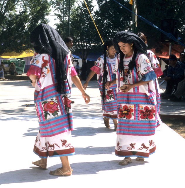 Guelaguetza Dancers Oaxaca Mazateca