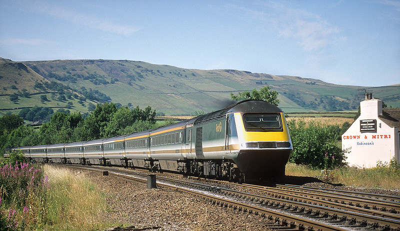 Project Rio Hst Mix Set Great Western HST In Derbyshire. |