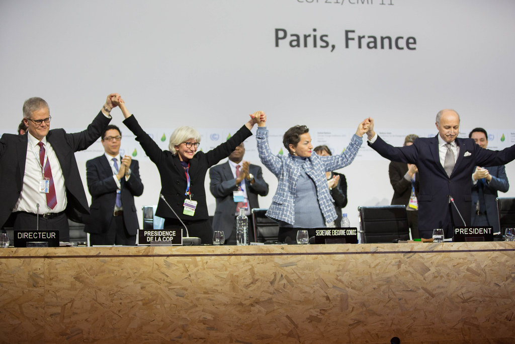 Adoption of the Paris Agreement | UNclimatechange | Flickr
