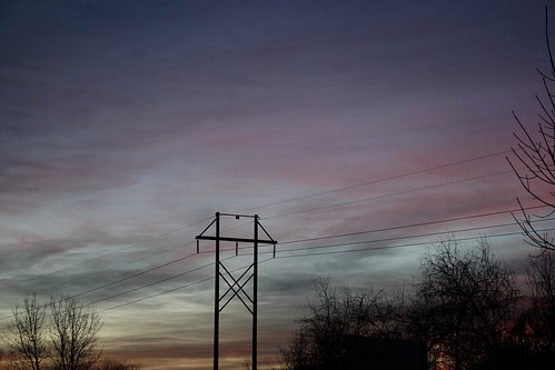 powerline power electrical sky clouds sunrise dawn crisscross cielo himmel amanecer
