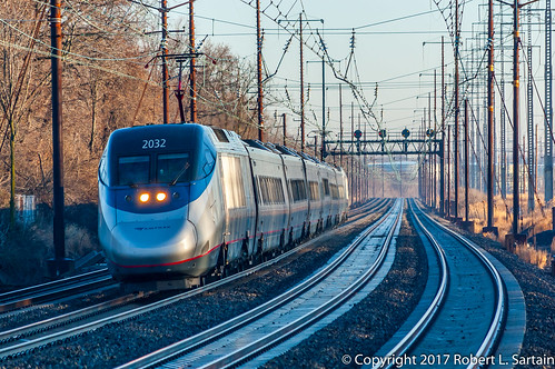 Amtrak 2032 on 2107, Claymont, 2017-0110 | Amtrak Acela Expr… | Flickr