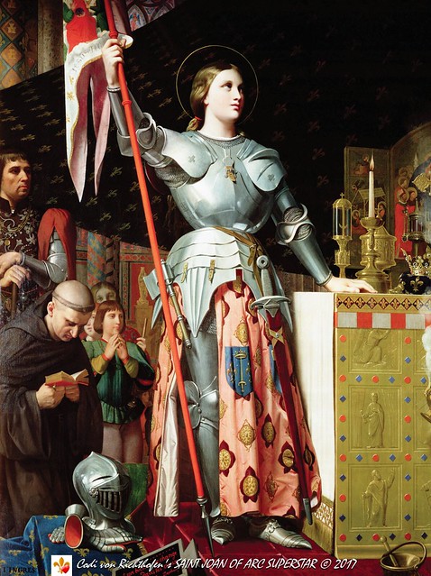 Jeanne d’Arc au sacre du roi Charles VII, dans la cathédrale de Reims - Jean-Auguste-Dominique Ingres, 1854