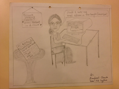 Cartoon on Security Topic | by Advaiya Hackethon