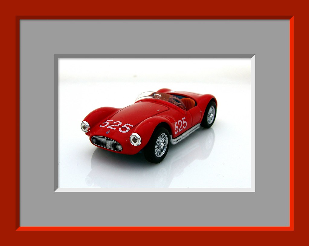 Maserati A6GCS #525, as driven by Ferraguti and Gauldi in the 1954 Mille Miglia Road Race.