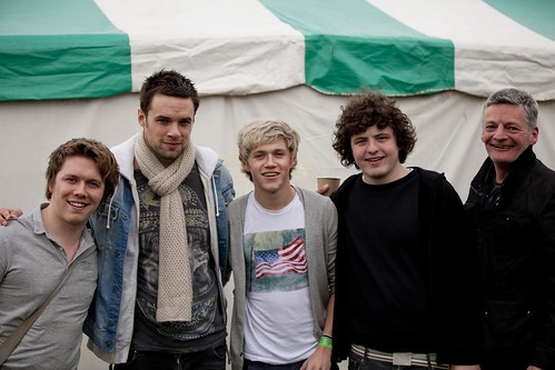 Conor Quinn, Bressie, Niall Horan, Graham Dowling and Marty Mulligan