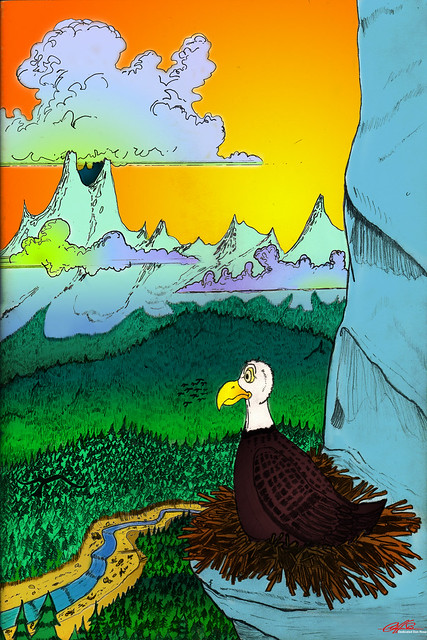 The Eagle's Nest (Yukon Territory) (for Don Rosa)