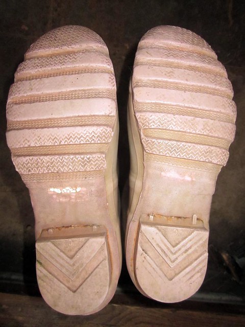 Worn soles