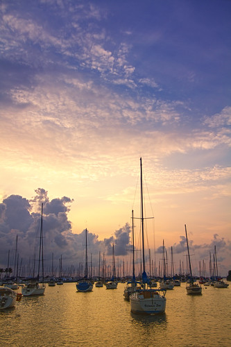 sunrise cloudy miami 305 sailingclub coconutgrove