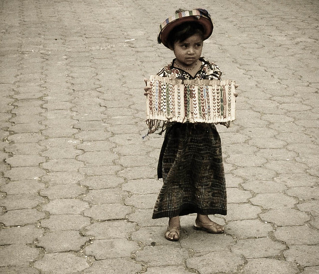 La niña de Santiago de Atitlán (Guatemala)