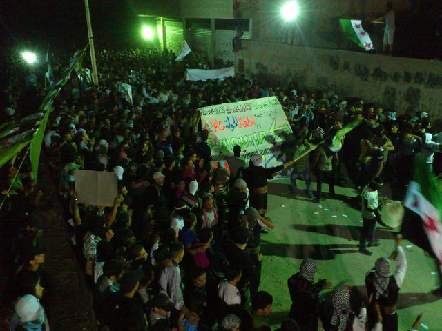 دمشق كفرسوسة صور المظاهرة المسائية 1-6-2012 (1)