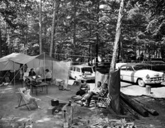Family camping at Franklin Lake.