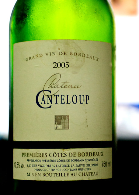 Château Canteloup, Grand Vin de Bordeaux -Vintage: 2005