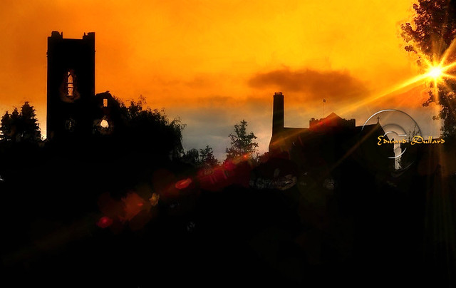 Old Kilkenny at sunset.