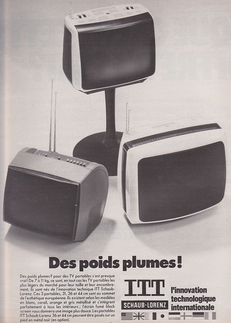 1977 - ITT televisions