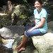 Taking a dip at Kabigan Waterfalls