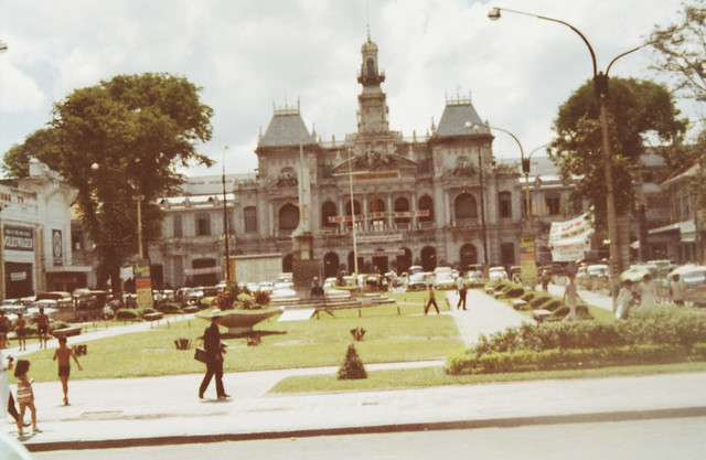 Saigon's City Hall near Tu Do Street.