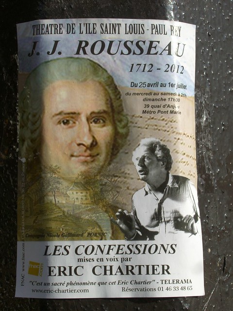 Les confessions, Jean-Jacques Rousseau - Eric Chartier