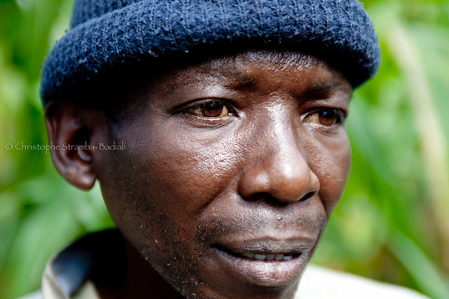 Internally displaced Lendu man from Olongba, a remote village of the northeastern Congo