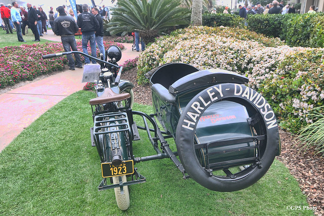 1923 Harley-Davidson Model 23 JS V-Twin With Factory Royal Tourist Sidecar at Amelia Island 2012