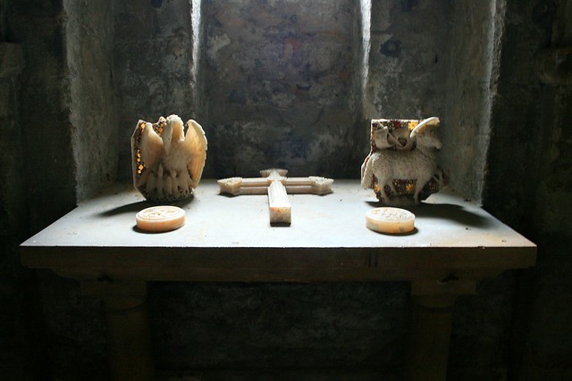 Crypt altar