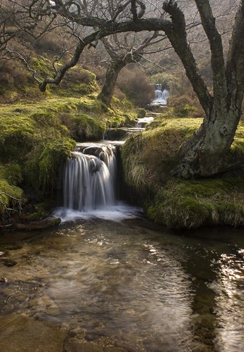 landscape derbyshire peakdistrict darkpeak kinderscout waterfalls britnatparks uppersealclough fairbrook