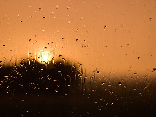 regen by IRempel, sunset window rain nikon d40