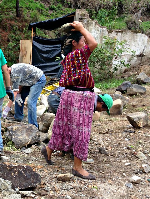 Copy of Petronila carrying rock