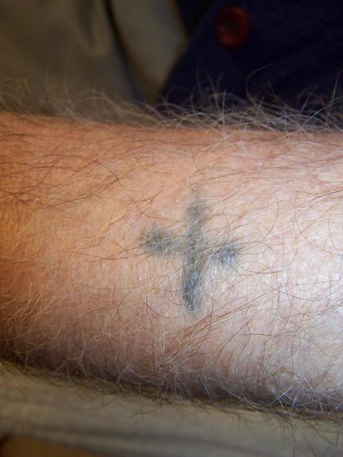 Berislav- tattooed Croatian Catholic man from Kupres was tattooed when he was 15 years old