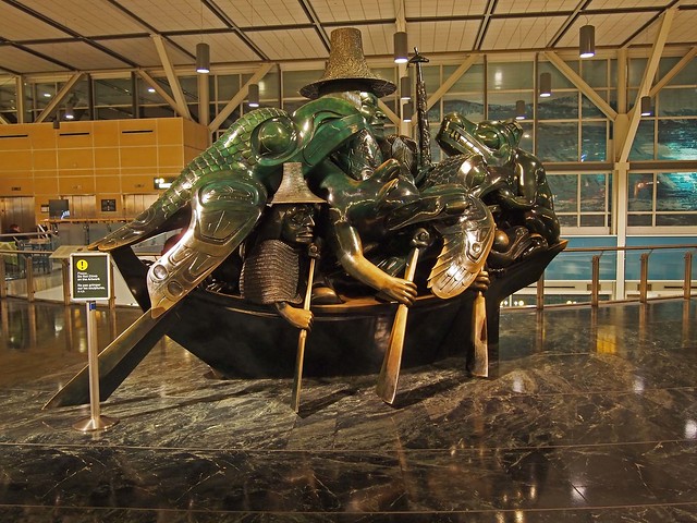Vancouver airport sculpture