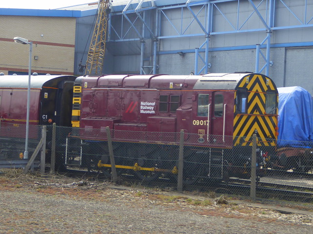 09017 at the National Railway Museum, York