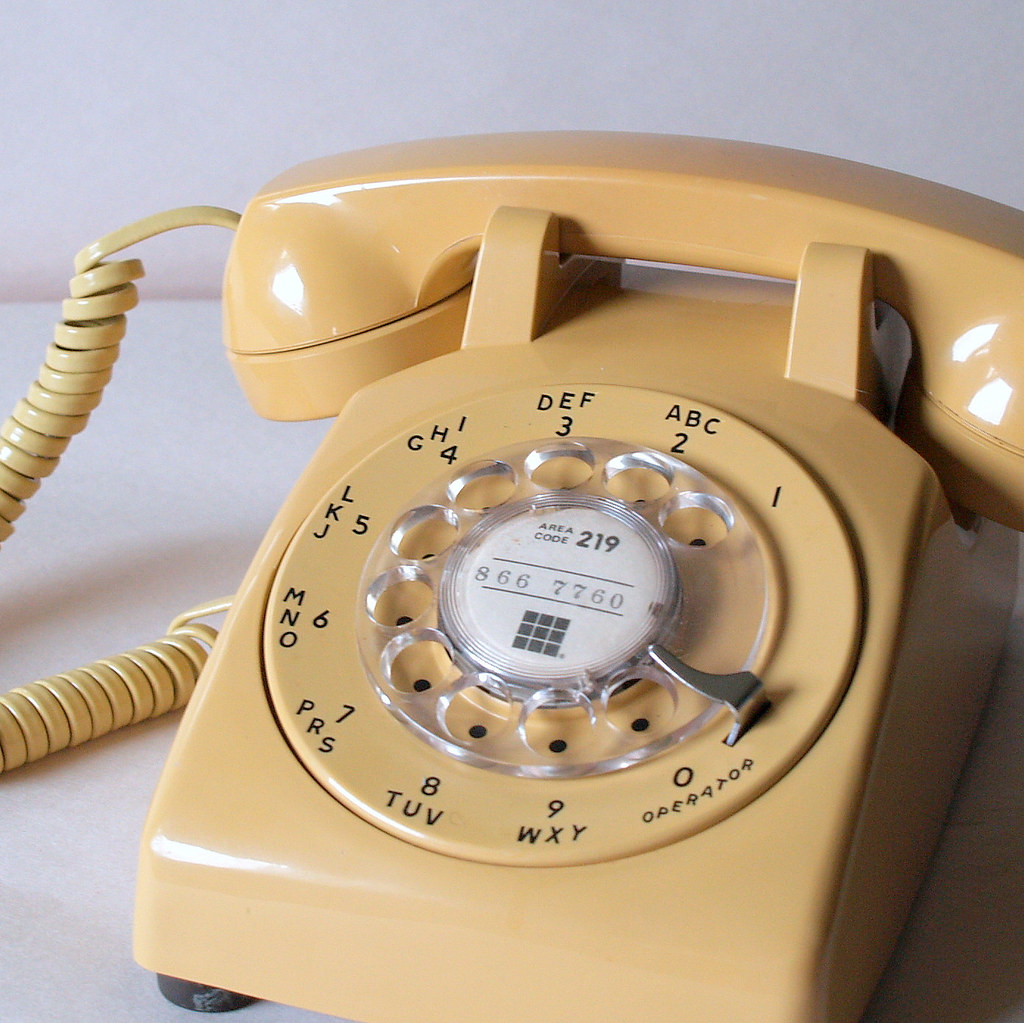 60s Working Buttercream Telephone Retro Phone Vintag Flickr